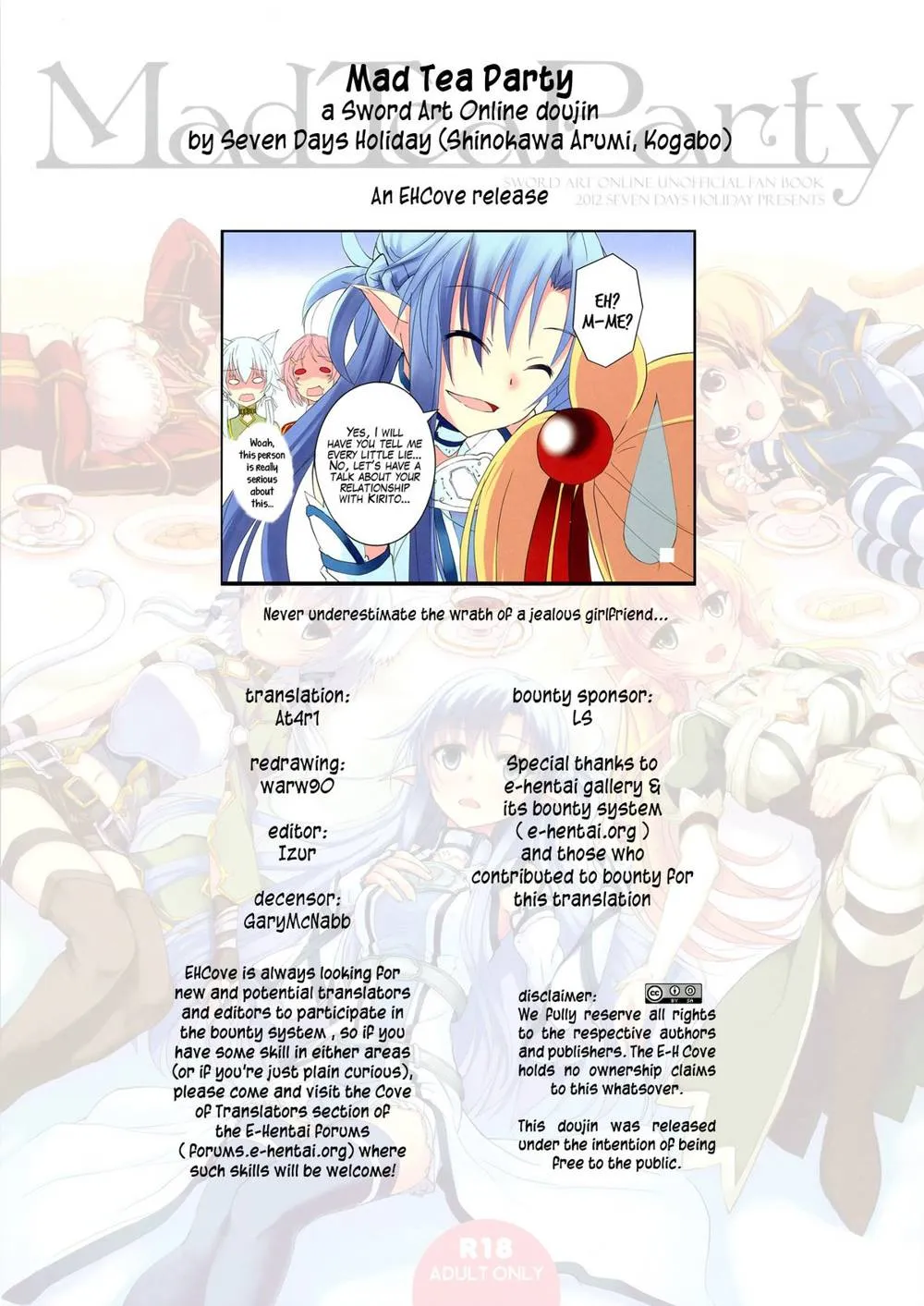 Sword Art Online,Mad Tea Party [English][第19页]