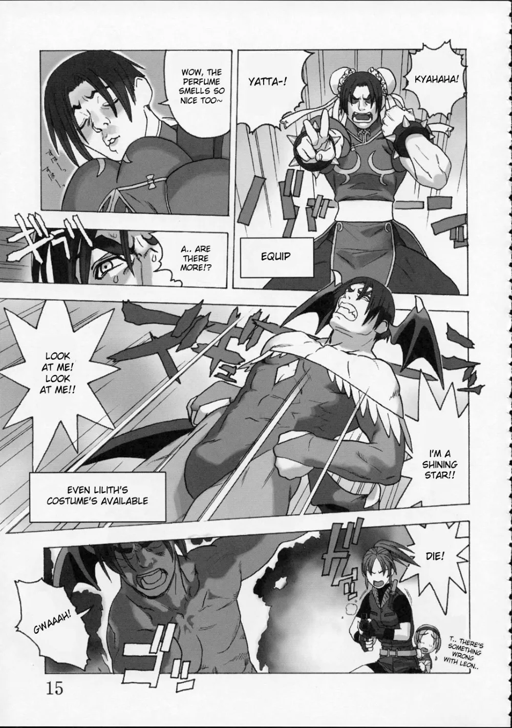 DarkstalkersResident EvilStreet Fighter,Shunkashuutou Vol.01 [English][第14页]