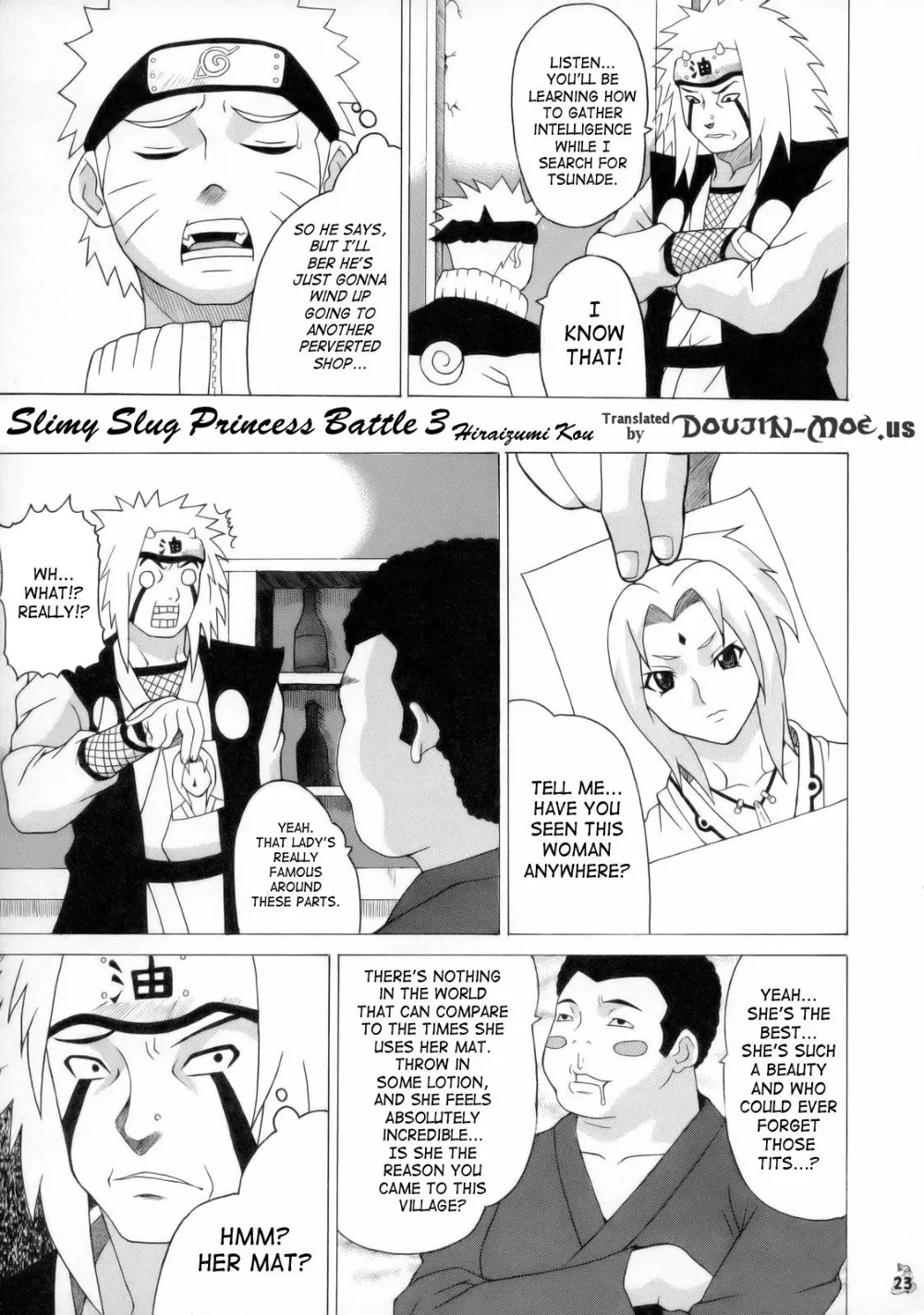 Naruto,Aivi To Tsunade Wo Han Rudakeno Hon | Slimy Slug Princess Battle 3 [English][第2页]