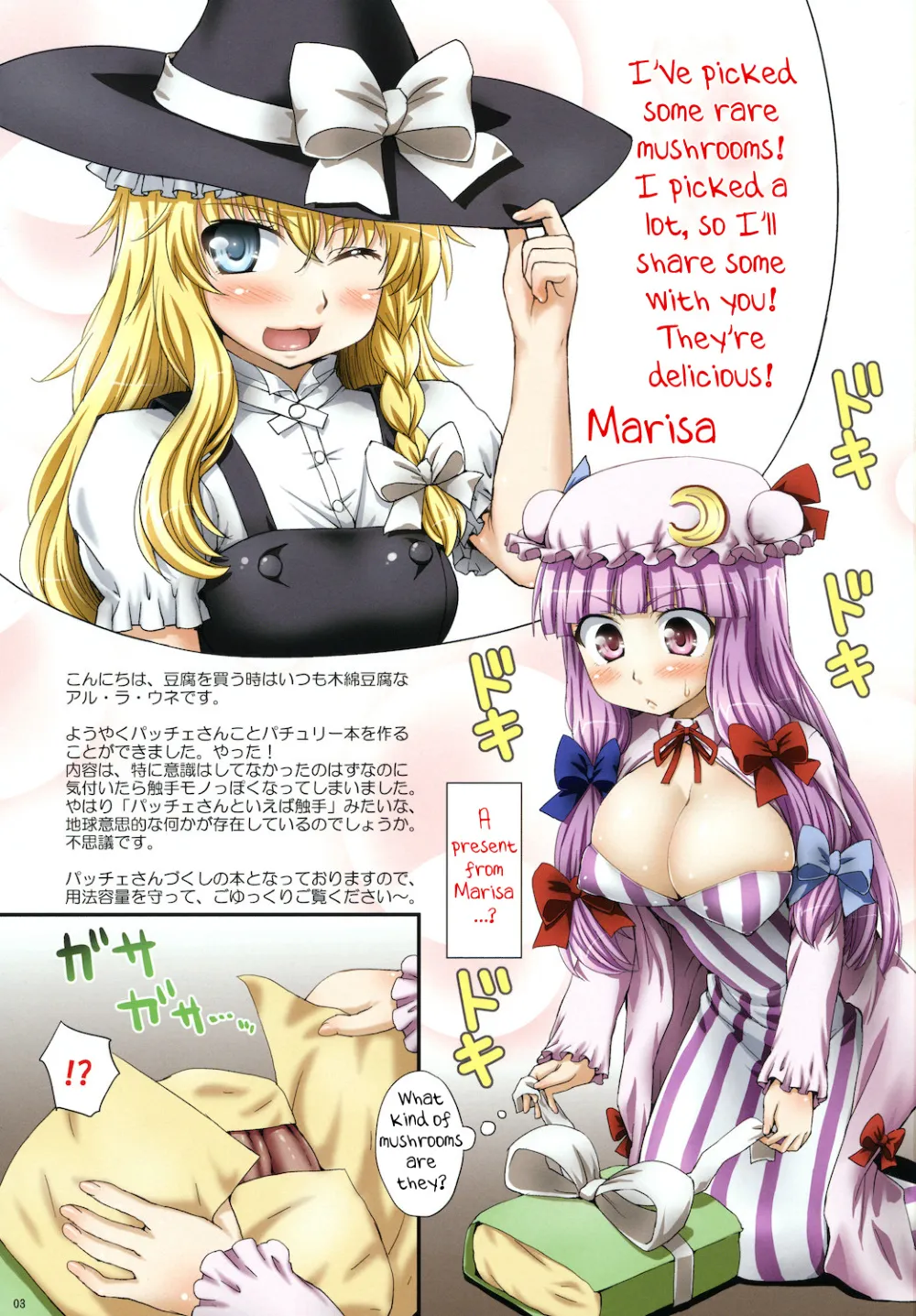 Touhou Project,Oh! Patchouli And Marisa's Mushrooms [English][第3页]