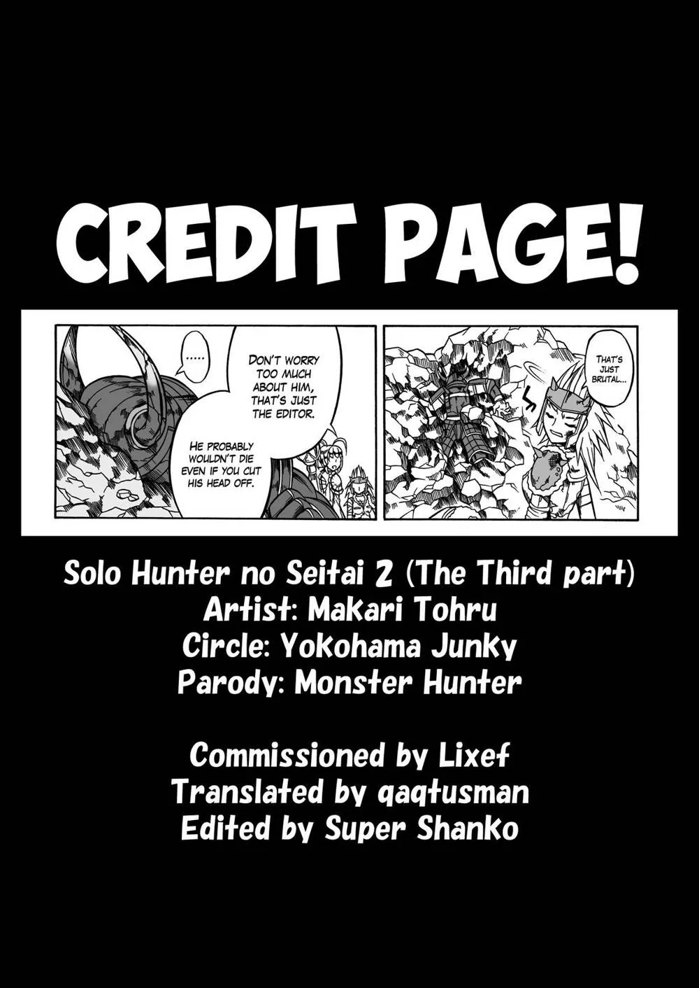Monster Hunter,Solo Hunter No Seitai 2 The Third Part [English][第49页]