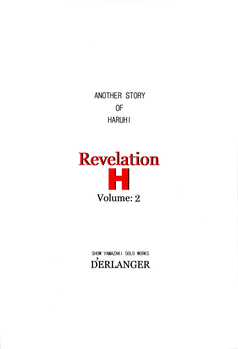The Melancholy Of Haruhi Suzumiya,Revelation H Volume: 2 [English][第18页]