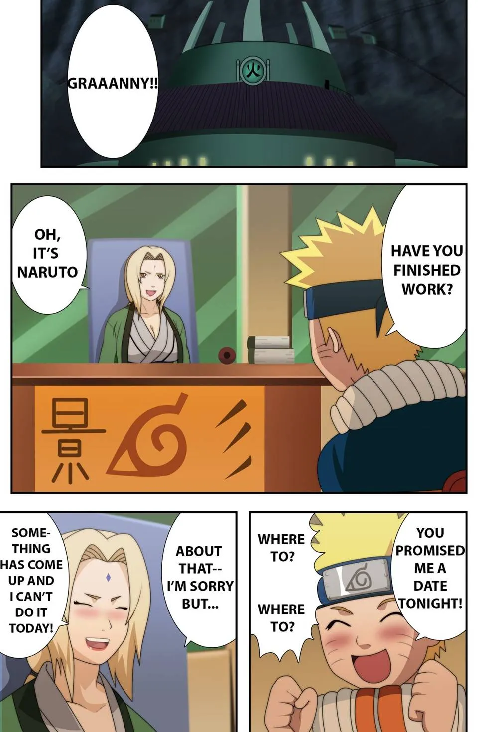 Naruto,Kyounyuu No Ninja Chichikage [English][第3页]