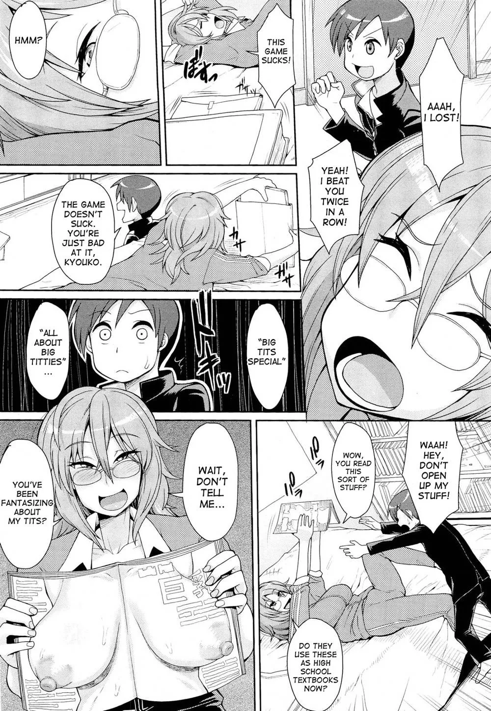 Original,Porn Mags, Me And The NEET Onee-chan [English][第3页]