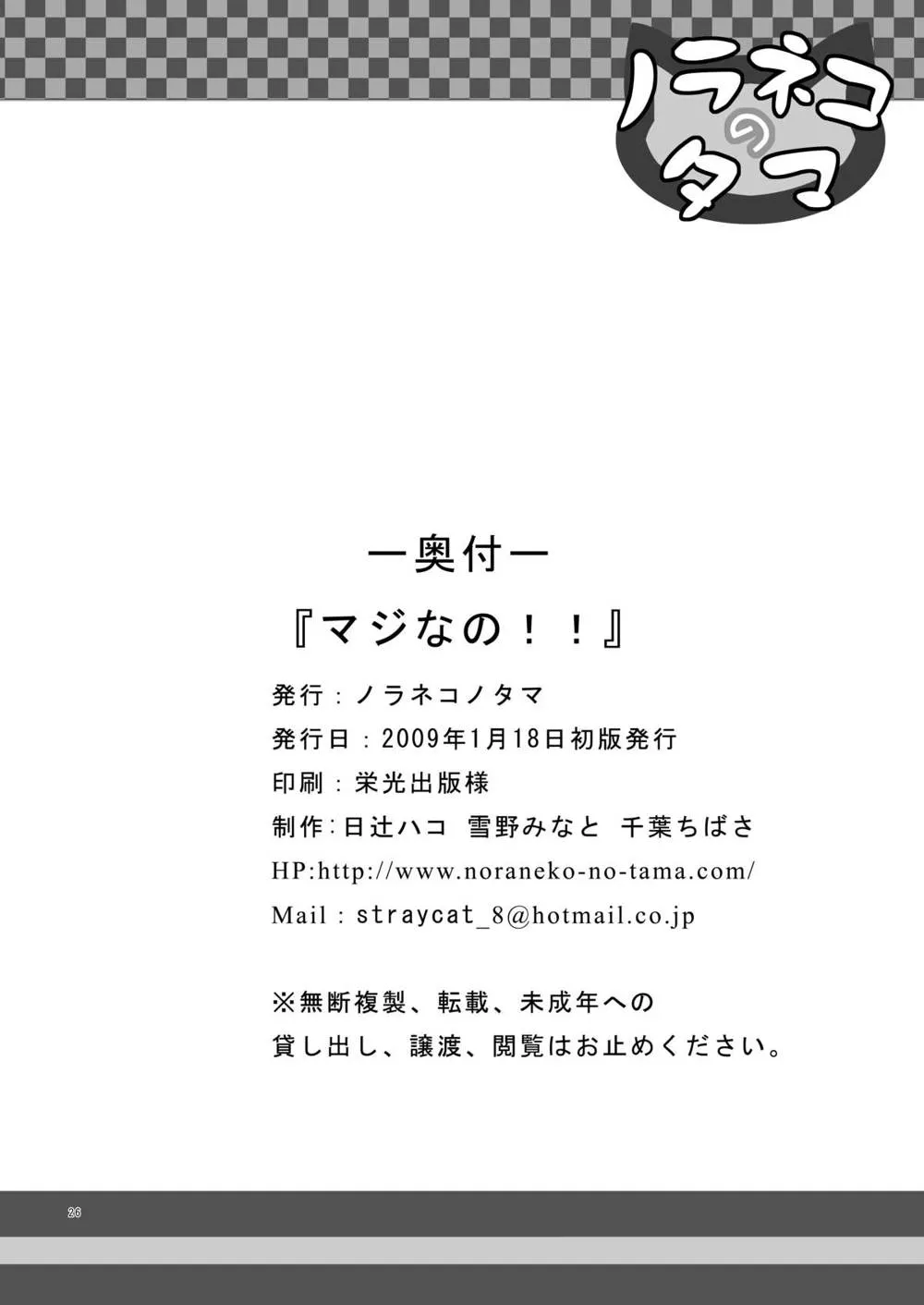 Mahou Shoujo Lyrical Nanoha,– Maji Nano!! [Japanese][第25页]