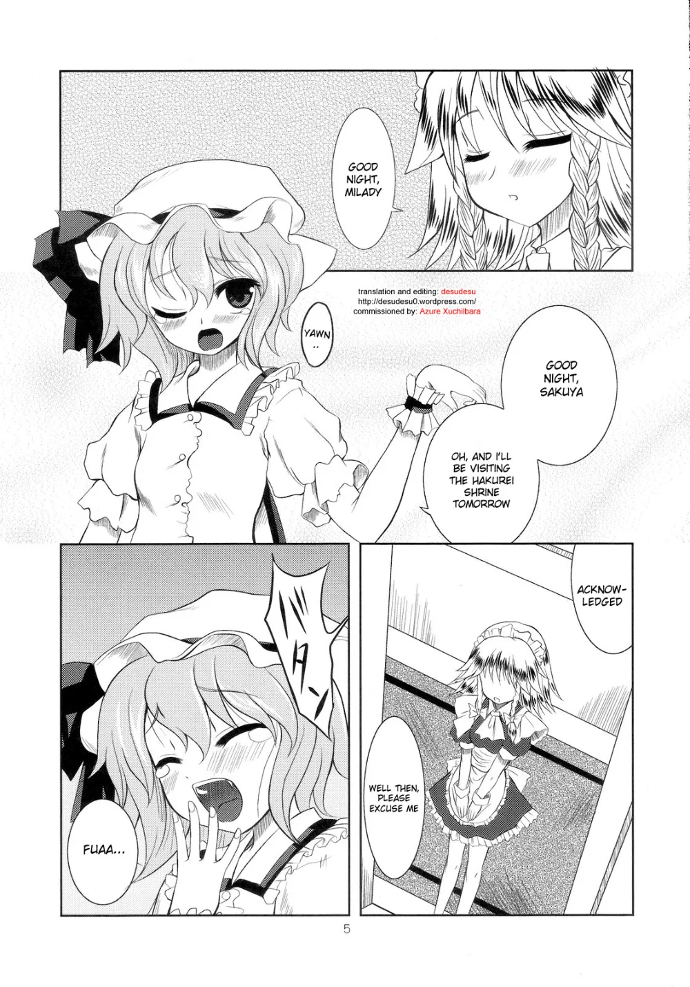 Touhou Project,Scarlet X Scarlet [English][第4页]