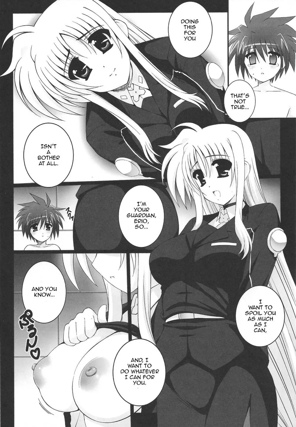 Mahou Shoujo Lyrical Nanoha,Nano Hana! F.F [English][第7页]