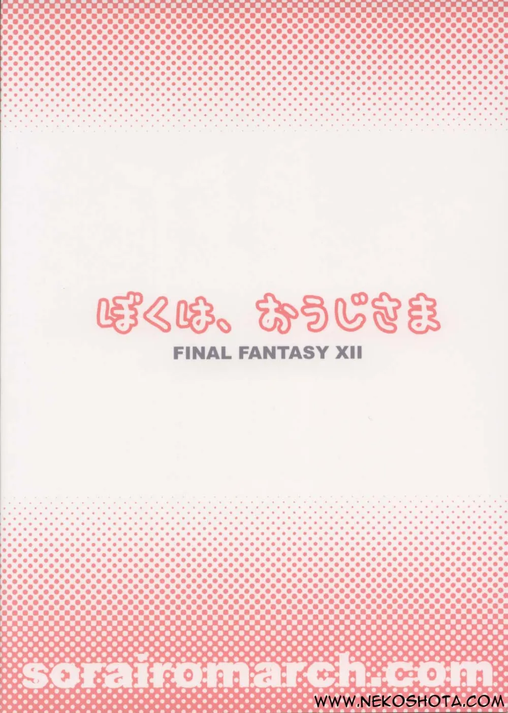 Final Fantasy Xii,Boku Wa, Oujisama | I Am A Prince. [Japanese][第20页]