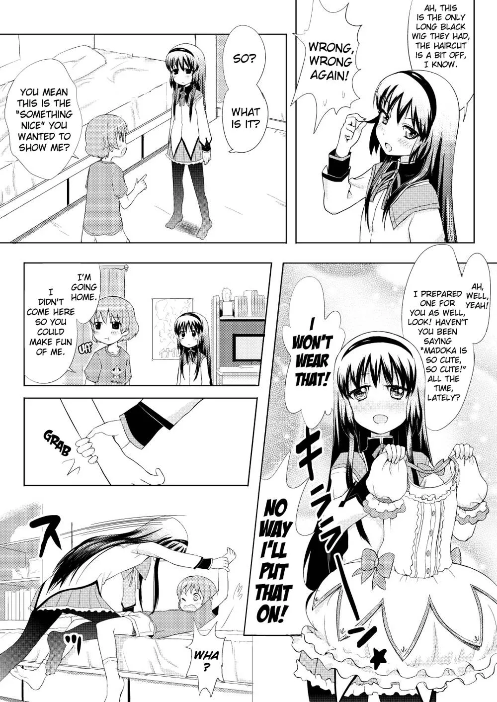 Puella Magi Madoka Magica,Yep! A Manga About Cosplaying Traps! [English][第4页]