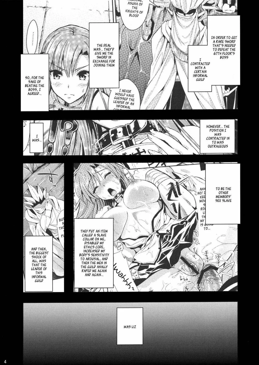 Sword Art Online,Shujou Seikou IIAfter Being R-ped, I Was Awakened To Anal [English][第3页]