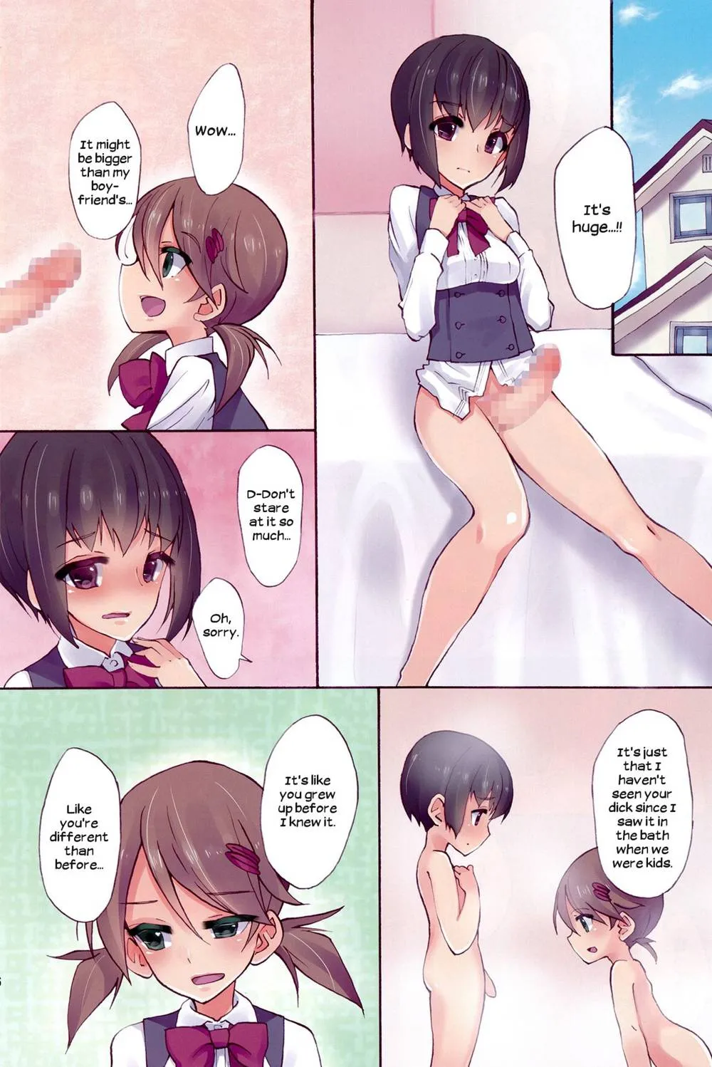 Original,Futa Na Najimi To Renshuu Ecchi | Sex Practice With My Futanari Best Friend [English][第5页]