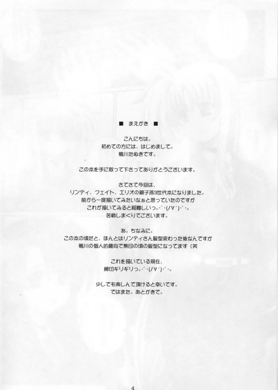 Mahou Shoujo Lyrical Nanoha,Nineteens? [Japanese][第3页]