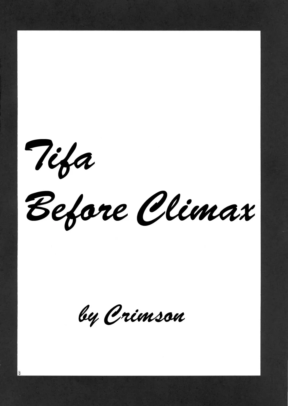 Final FantasyFinal Fantasy Vii,Tifa Kyokuzen | Tifa Before Climax [English][第7页]