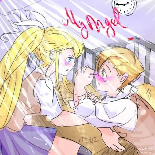 My AngelWinry Rockbell x Alphonse Elric by Noutty