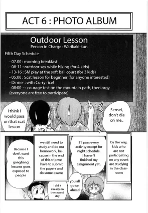 Manami Sensei no Kougaigakushuu Ch. 6 | Manami Sensei&#39;s Outdoor Lesson Ch. 6