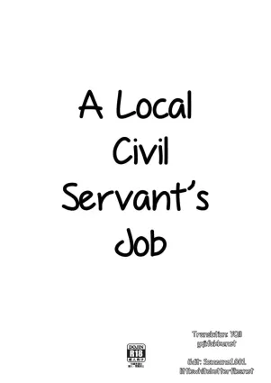 A Local Civil Servant&#39;s Job