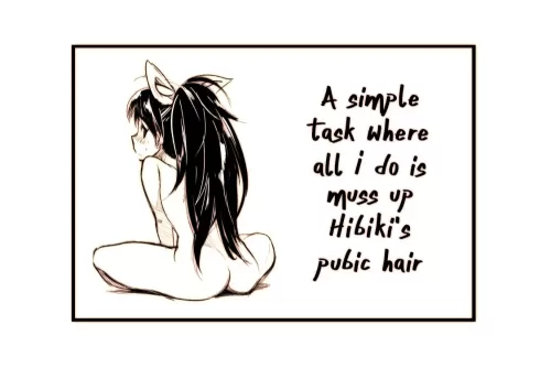 Hibiki no Inmou | Hibiki&#39;s Pubic Hair