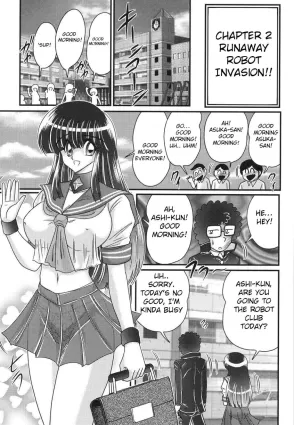 Sailor uniform girl and the perverted robot chapter 2