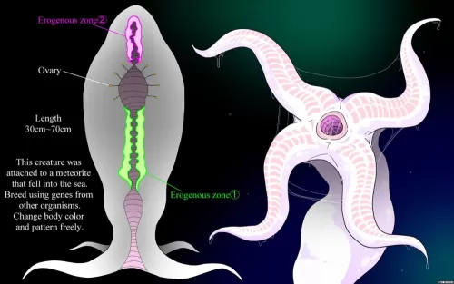 Sperm Creature on Male