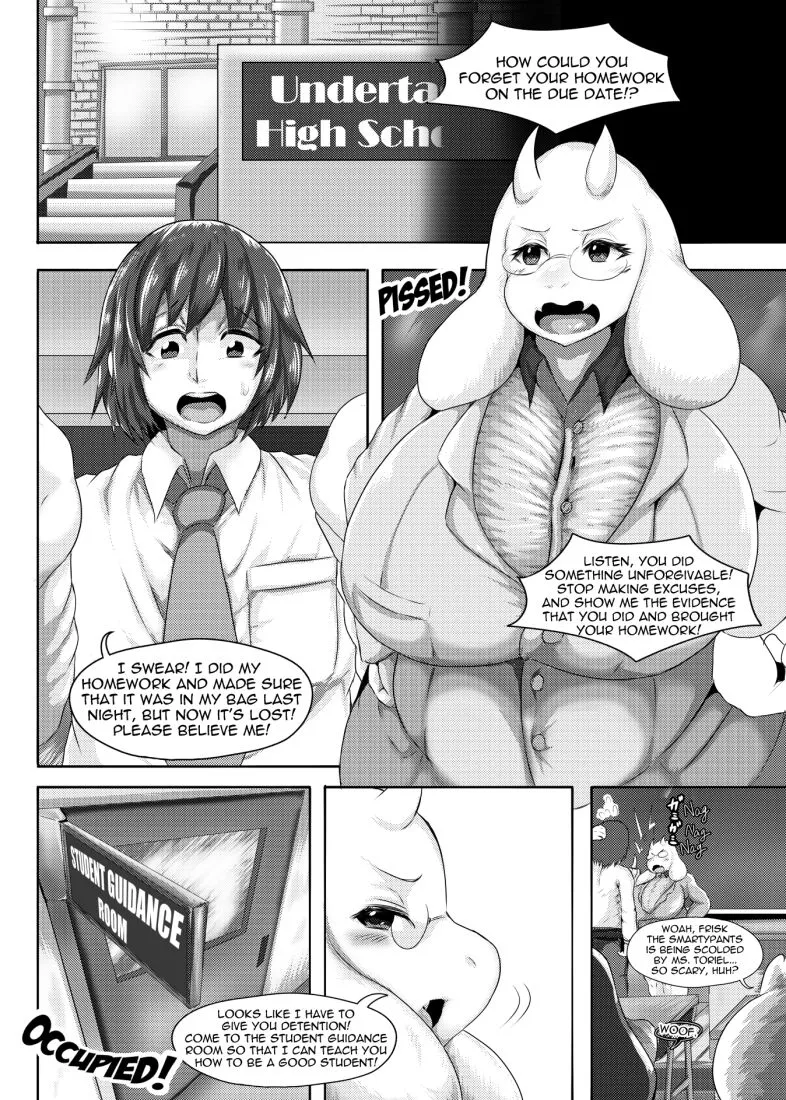 Undertale hentai manga