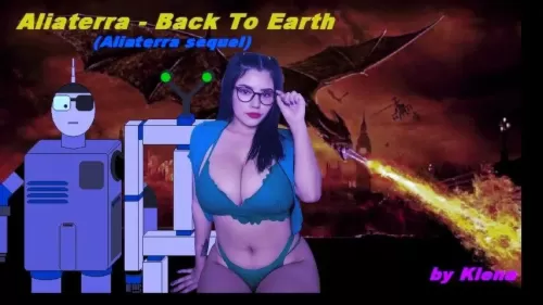 Lena Vannen in comic - Aliaterra 2 - Back to Earth