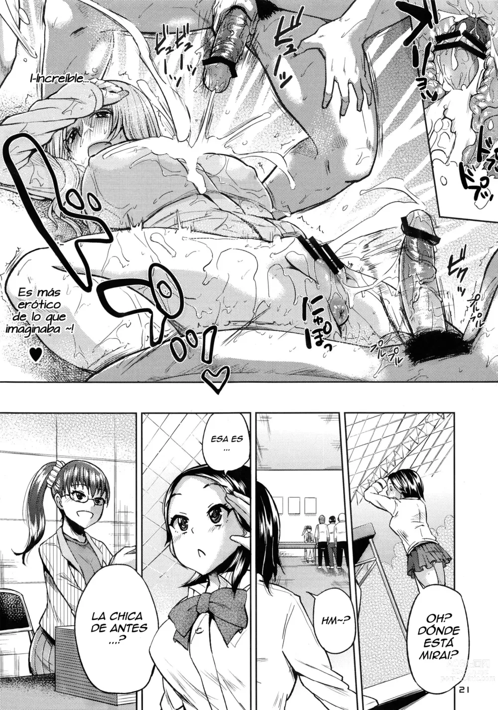 Page 20 of doujinshi Ota de Monai Joshi ga Comiket San-nichime ni Asobi ni Yattekita