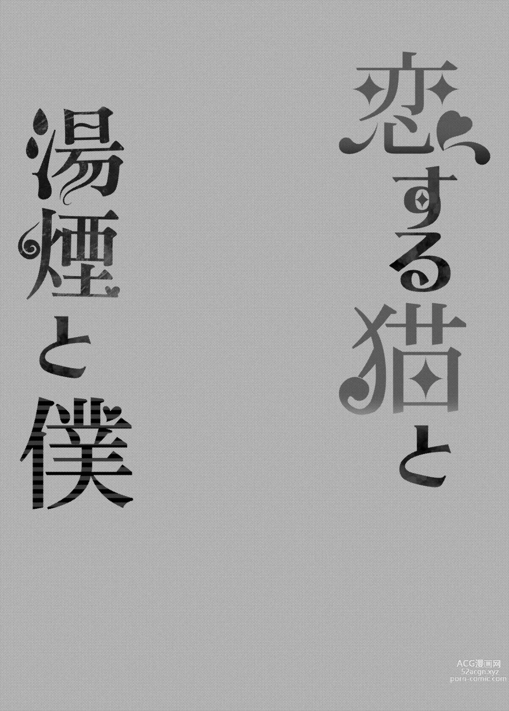 Page 3 of doujinshi Koisuru Neko to Yukemuri to Boku