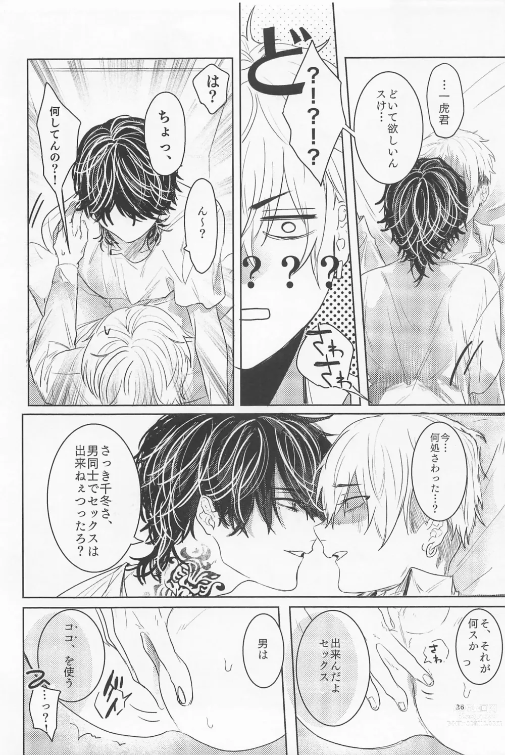 Page 25 of doujinshi Ao to Haru