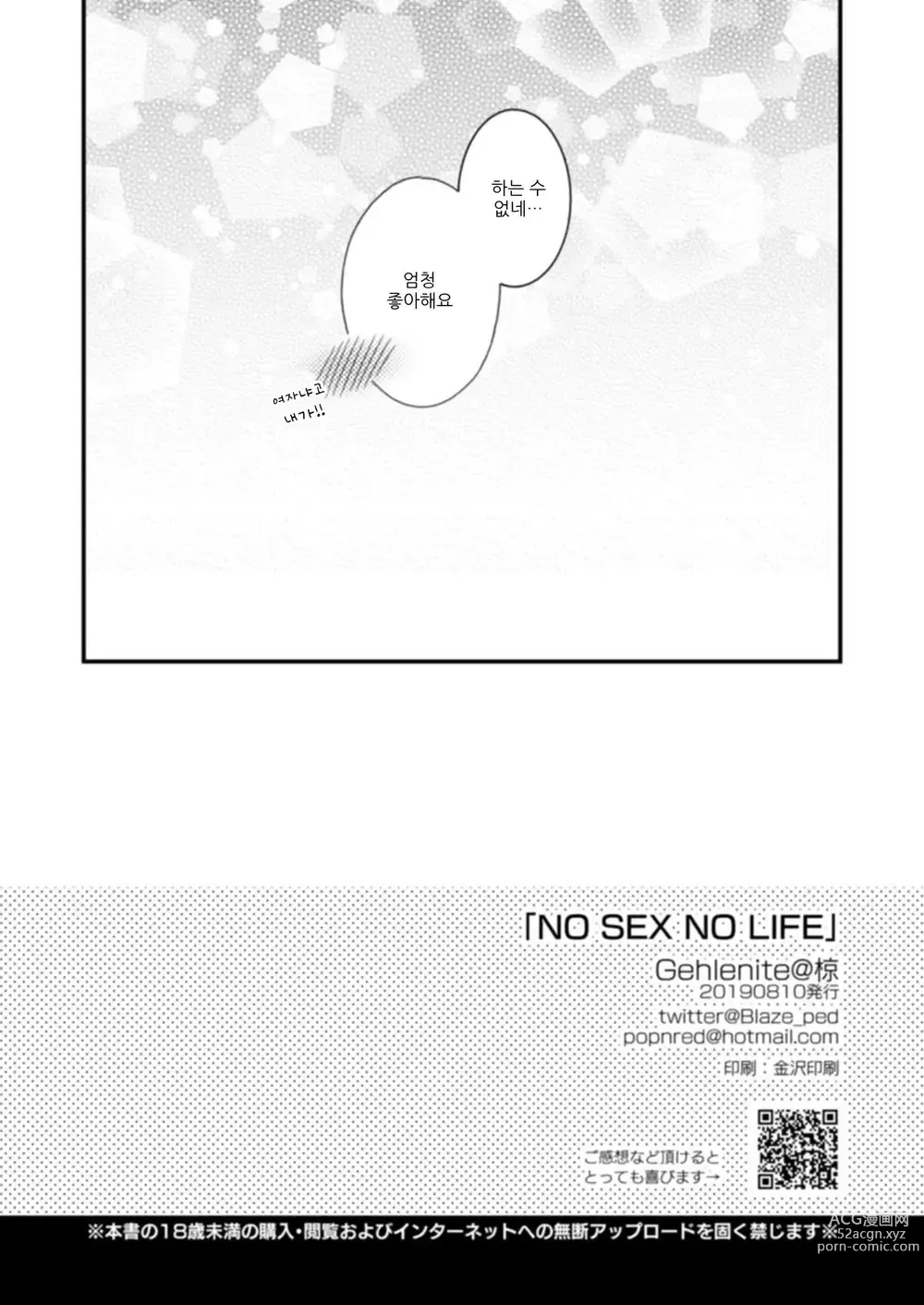 Page 25 of doujinshi NO SEX NO LIFE