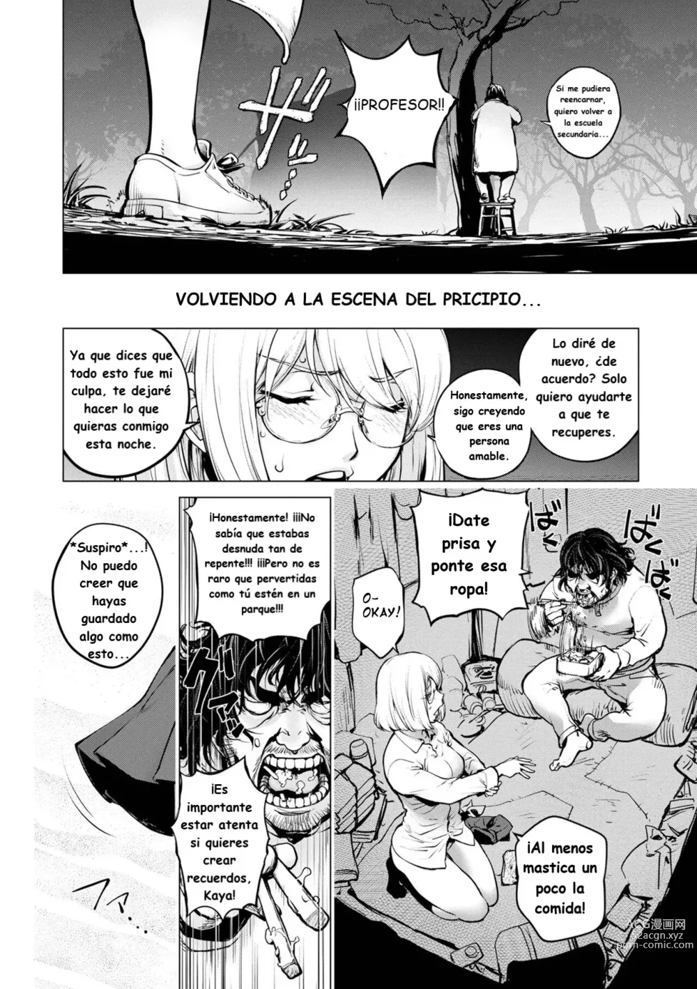 Page 10 of manga Kaya-nee to Homeless Sensei ~Zenpen~