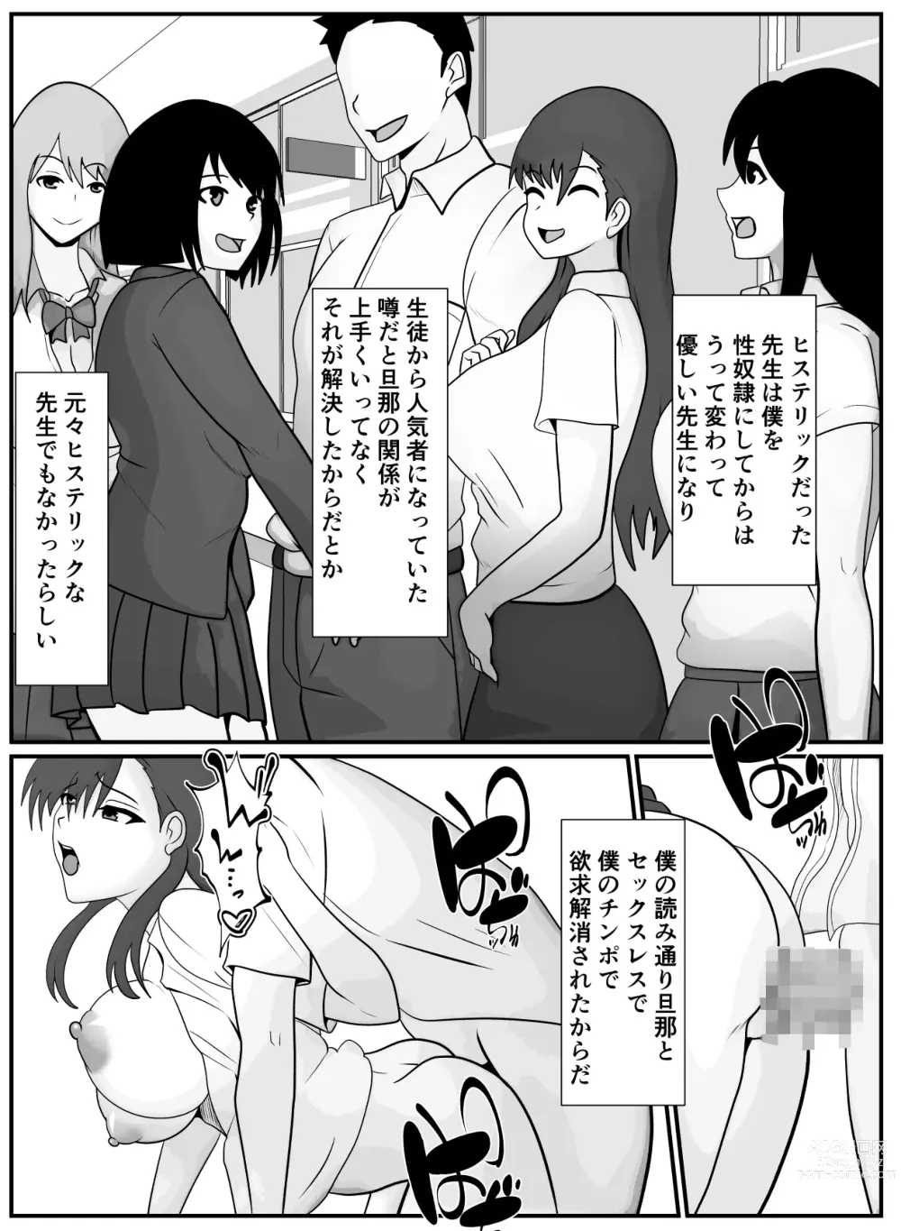 Page 23 of doujinshi Boku to Sensei wa