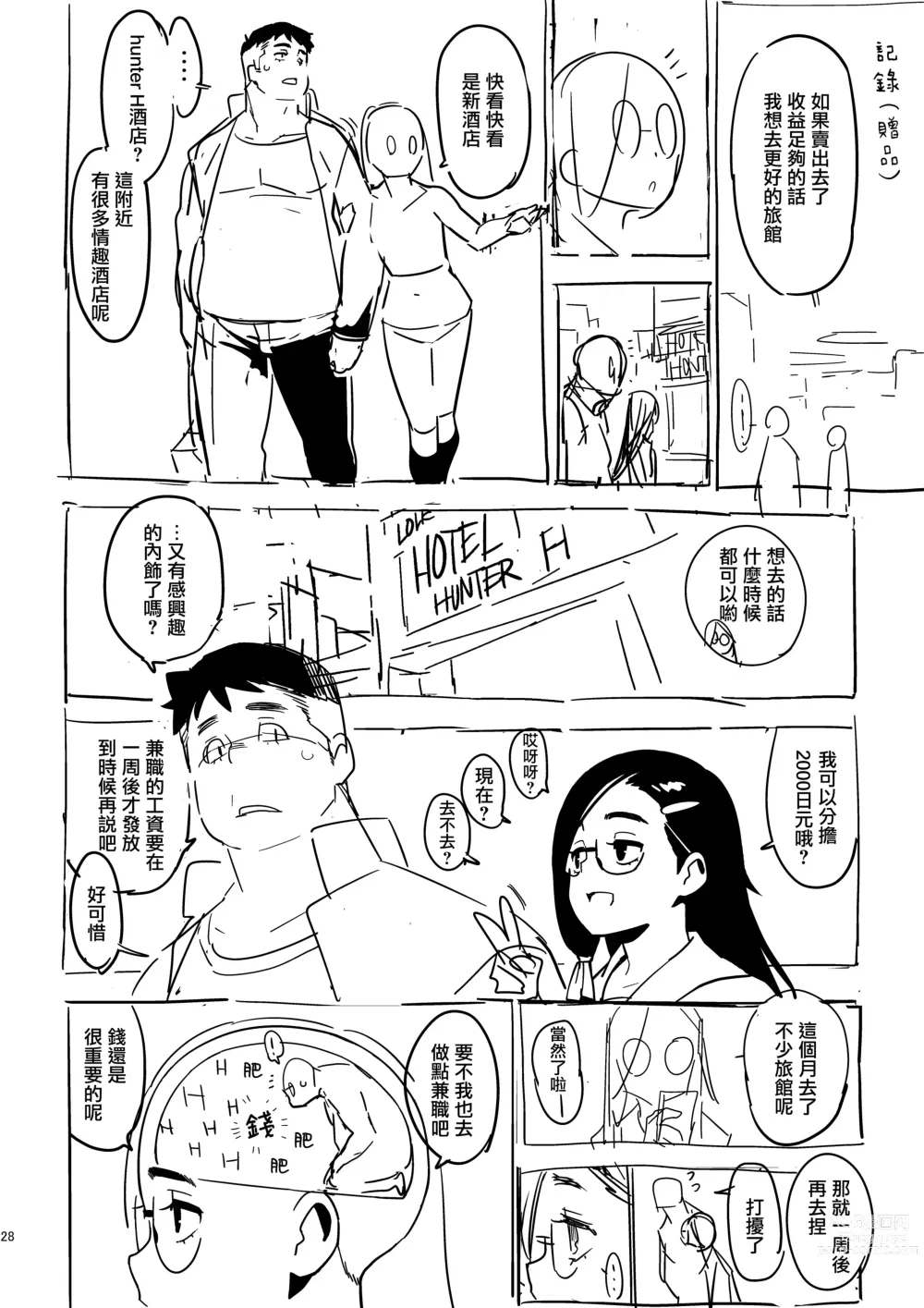 Page 28 of doujinshi Saori