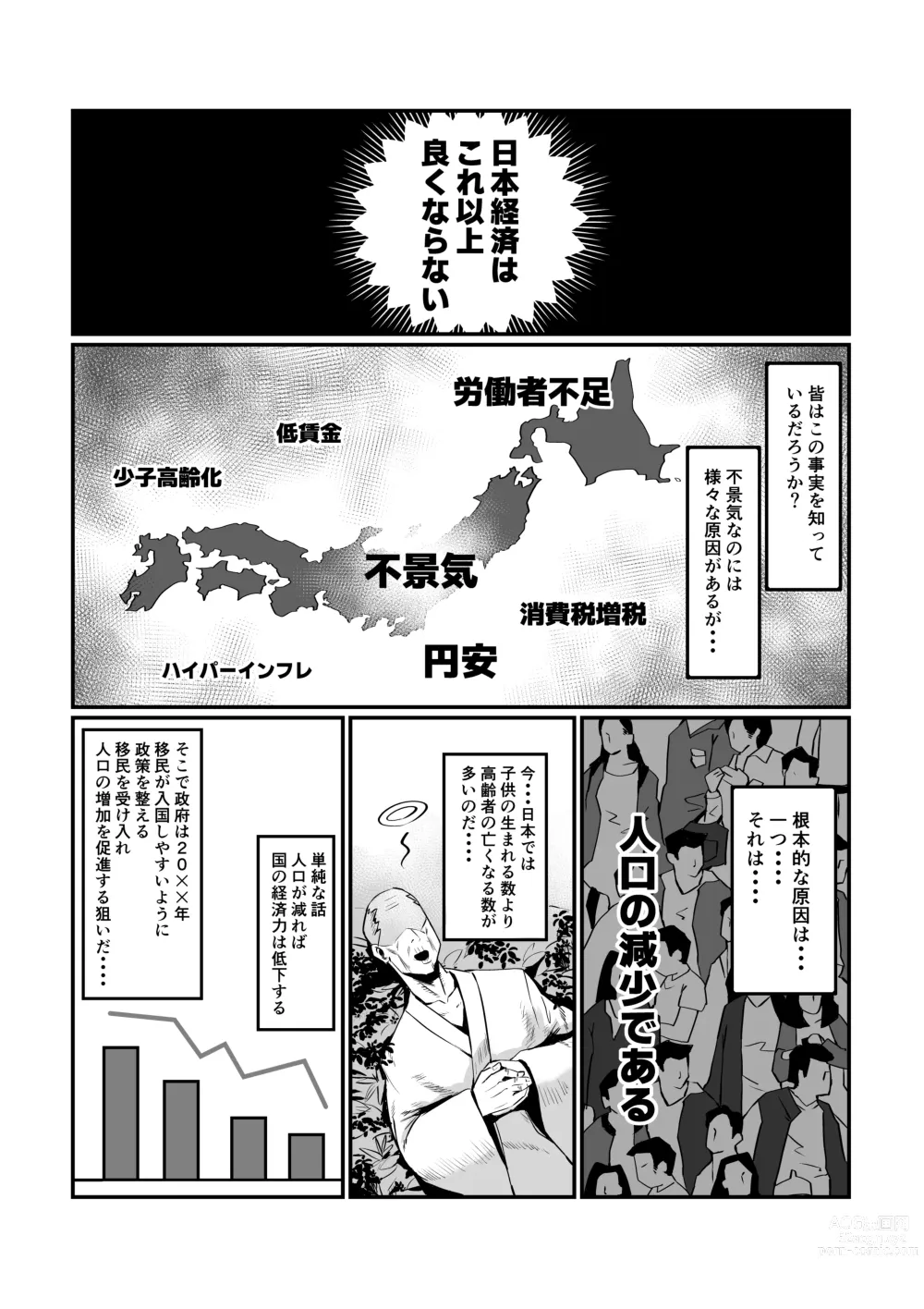 Page 2 of doujinshi Ippu Tasai Seido Houan ga Kaketsusaremashita