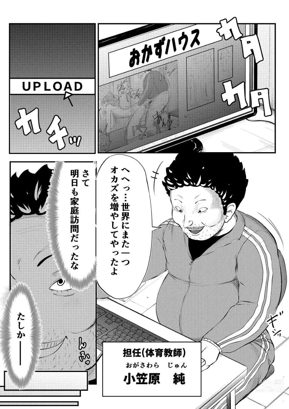 Page 2 of doujinshi NTR Gobusata Hitozuma ~Hisaburi no Oshaburi wa Musume no Tannin~