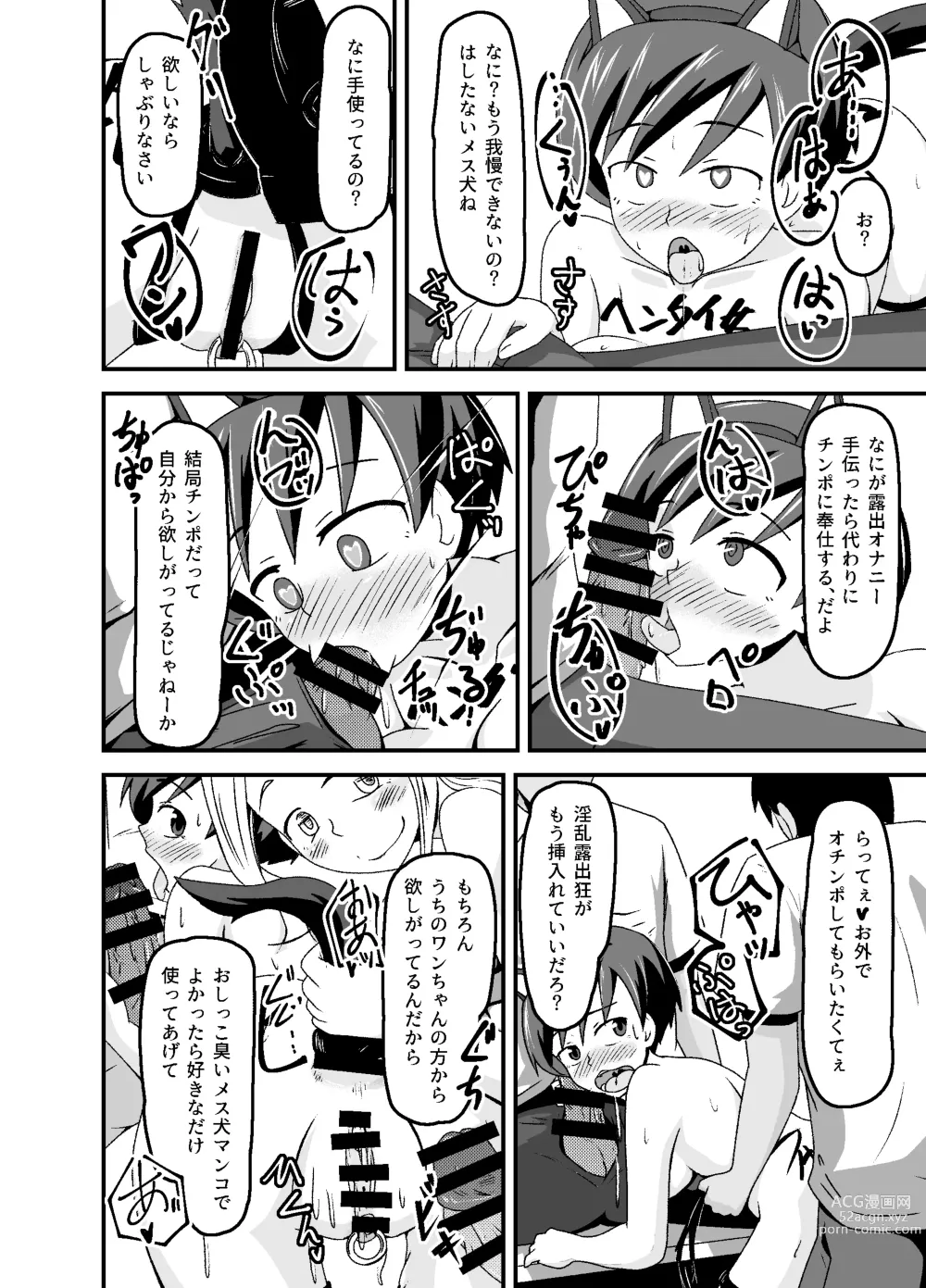 Page 42 of doujinshi Nora no Hentai Roshutsu Shoujo ga Kainushi Mitsukemashita