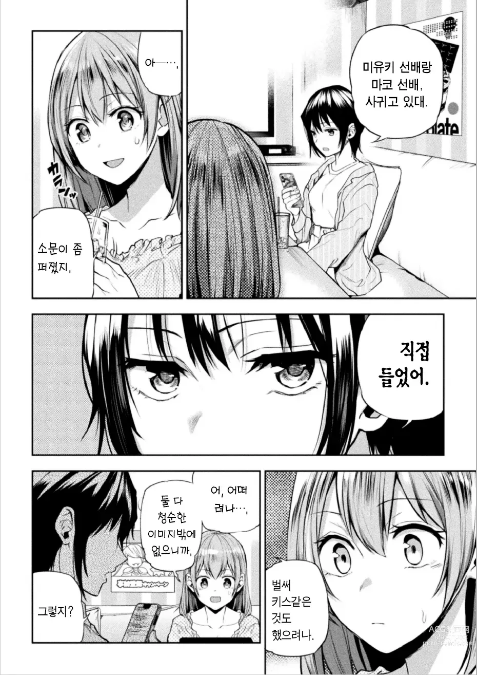 Page 8 of manga  둘이서 놀기 제3화