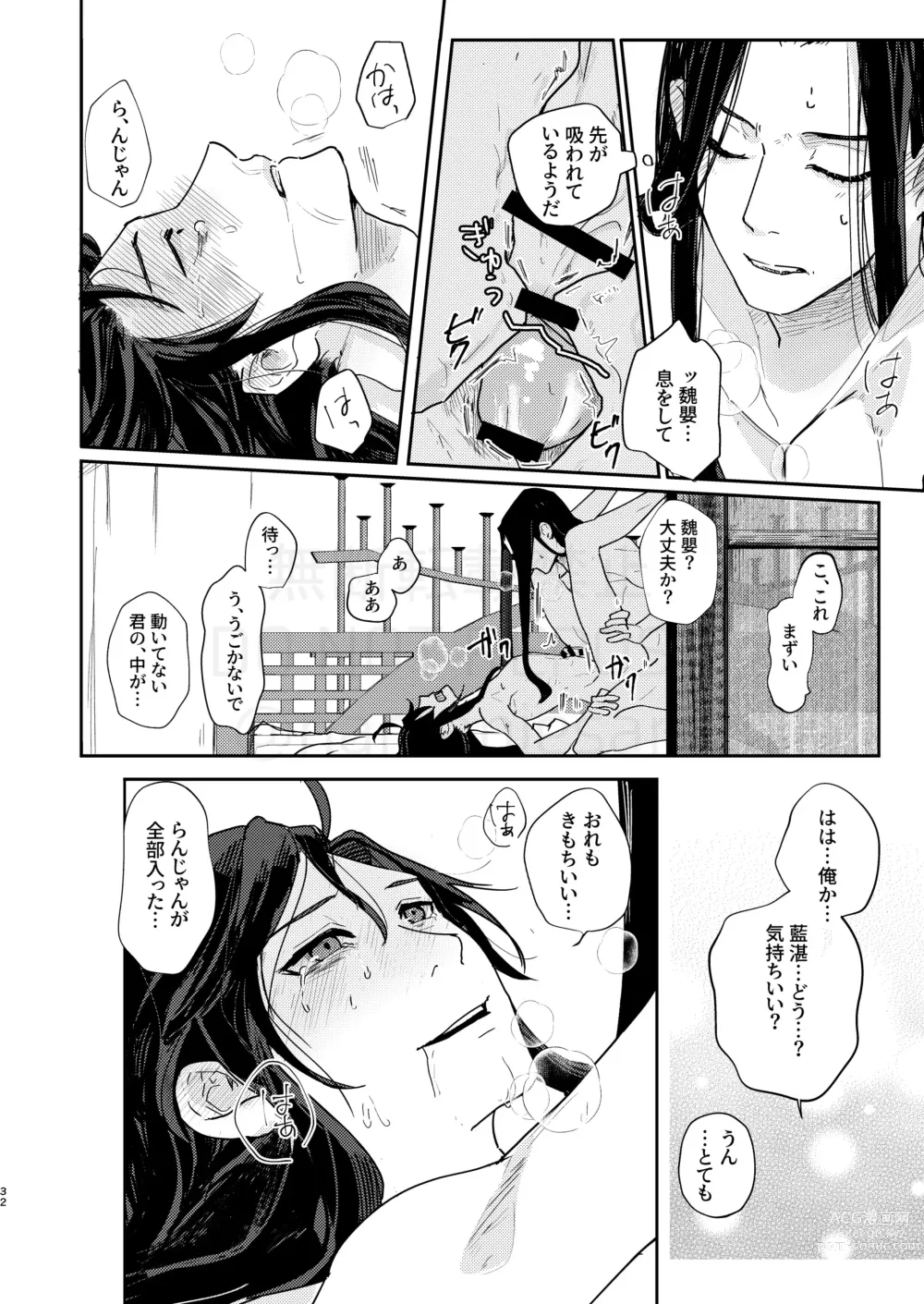 Page 33 of doujinshi Shirafu no Kimi ga!?