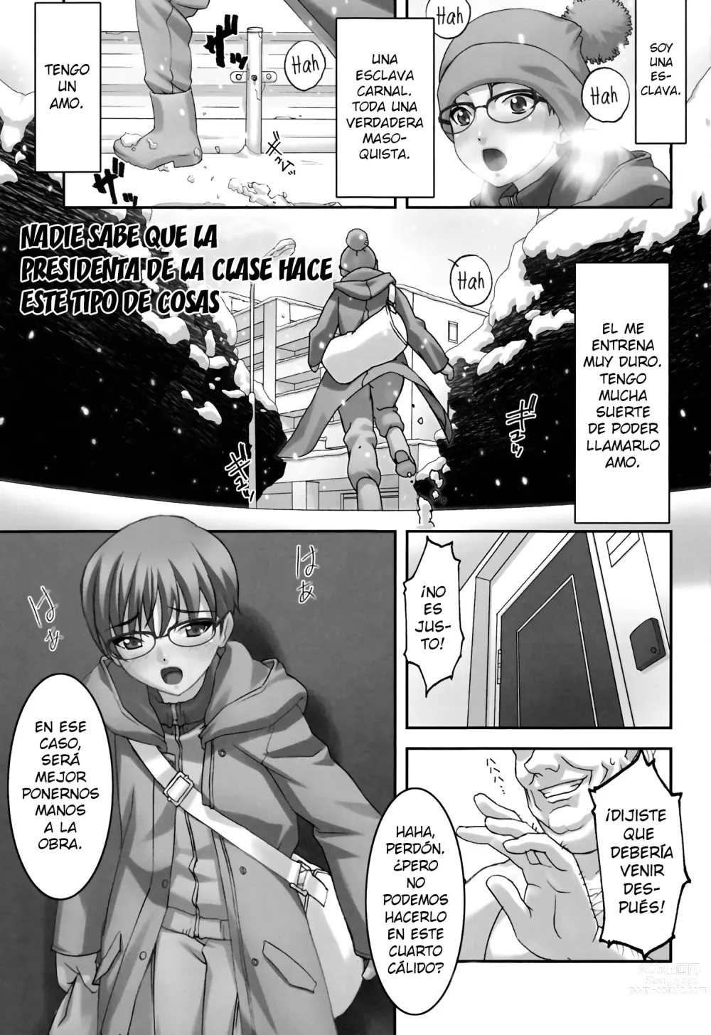 Page 4 of doujinshi Iinchou ga Anna Koto ya Konna Koto o Shite Iru no o Minna wa Shiranai