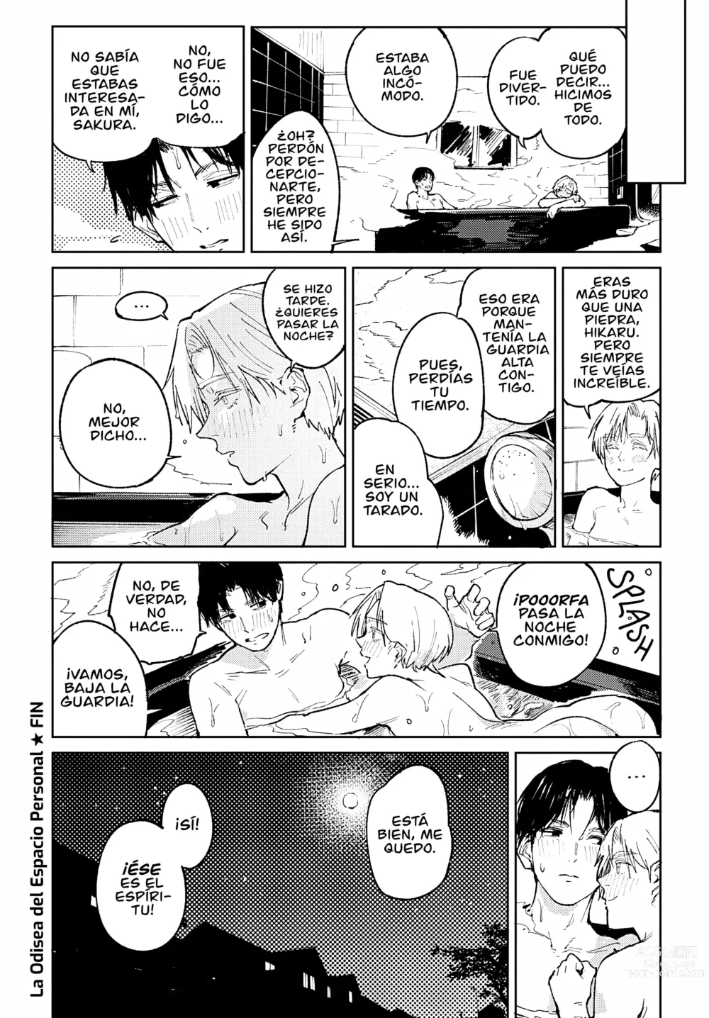 Page 40 of manga  La Odisea del Espacio Personal