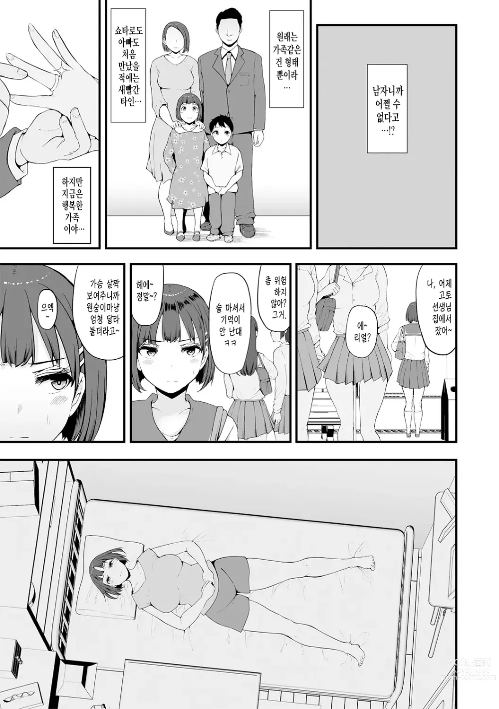 Page 8 of manga 본능에는 이길 수 없었다 1