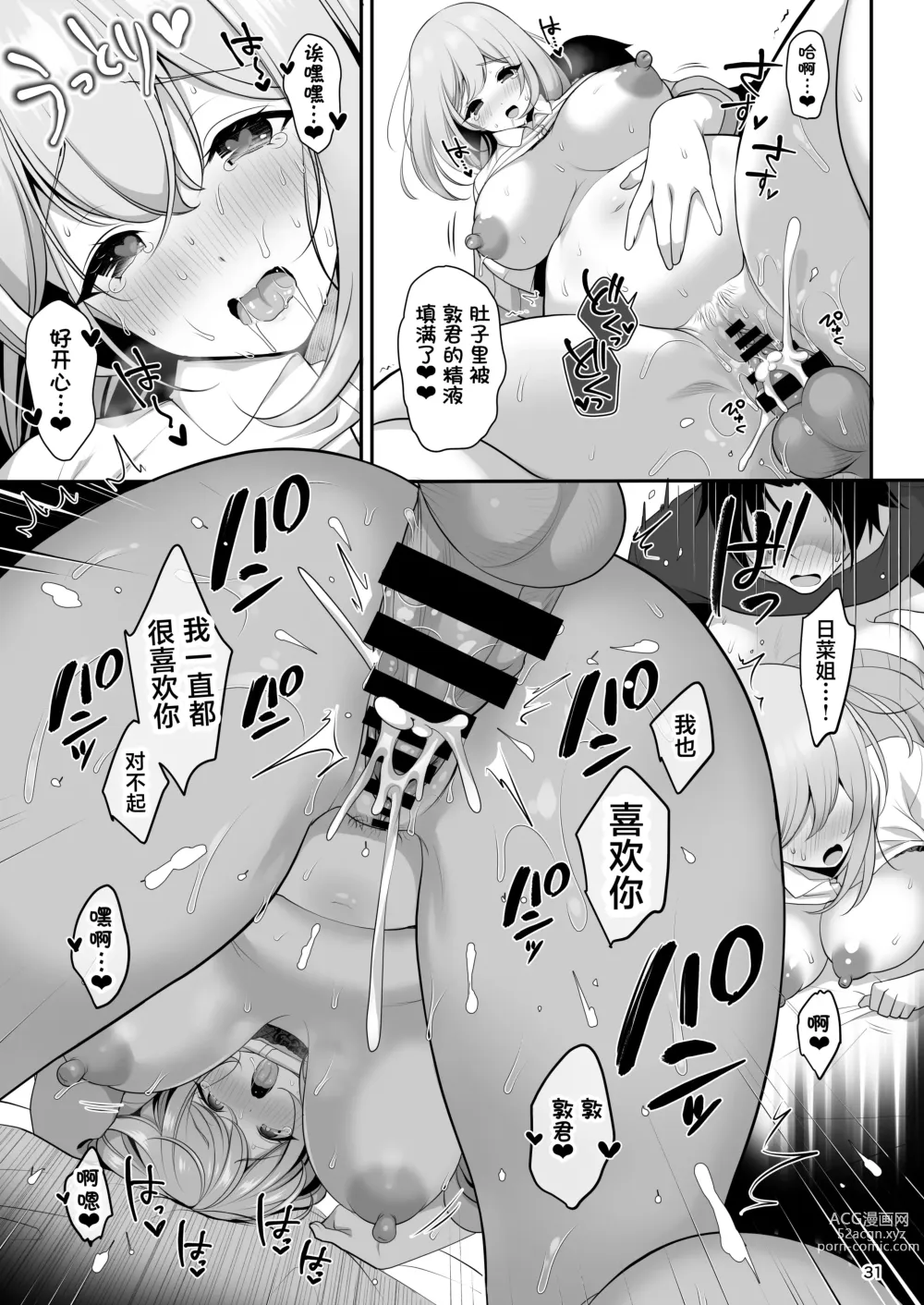 Page 32 of doujinshi Nee-chan no Yowai Tokoro