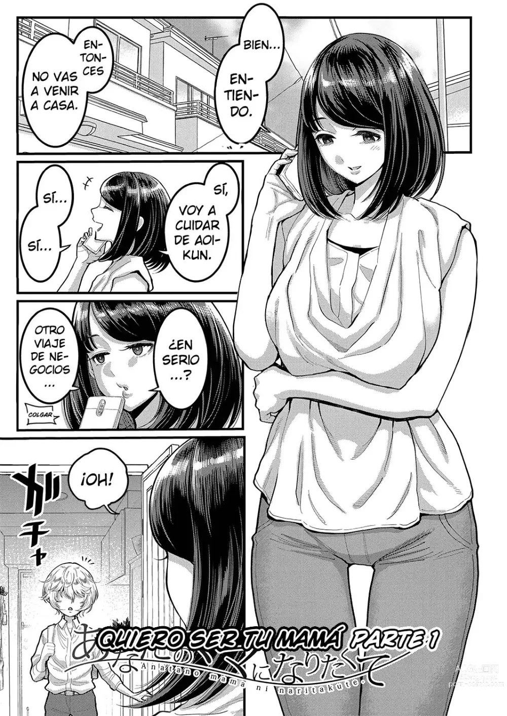 Page 5 of manga Quiero ser tu madre