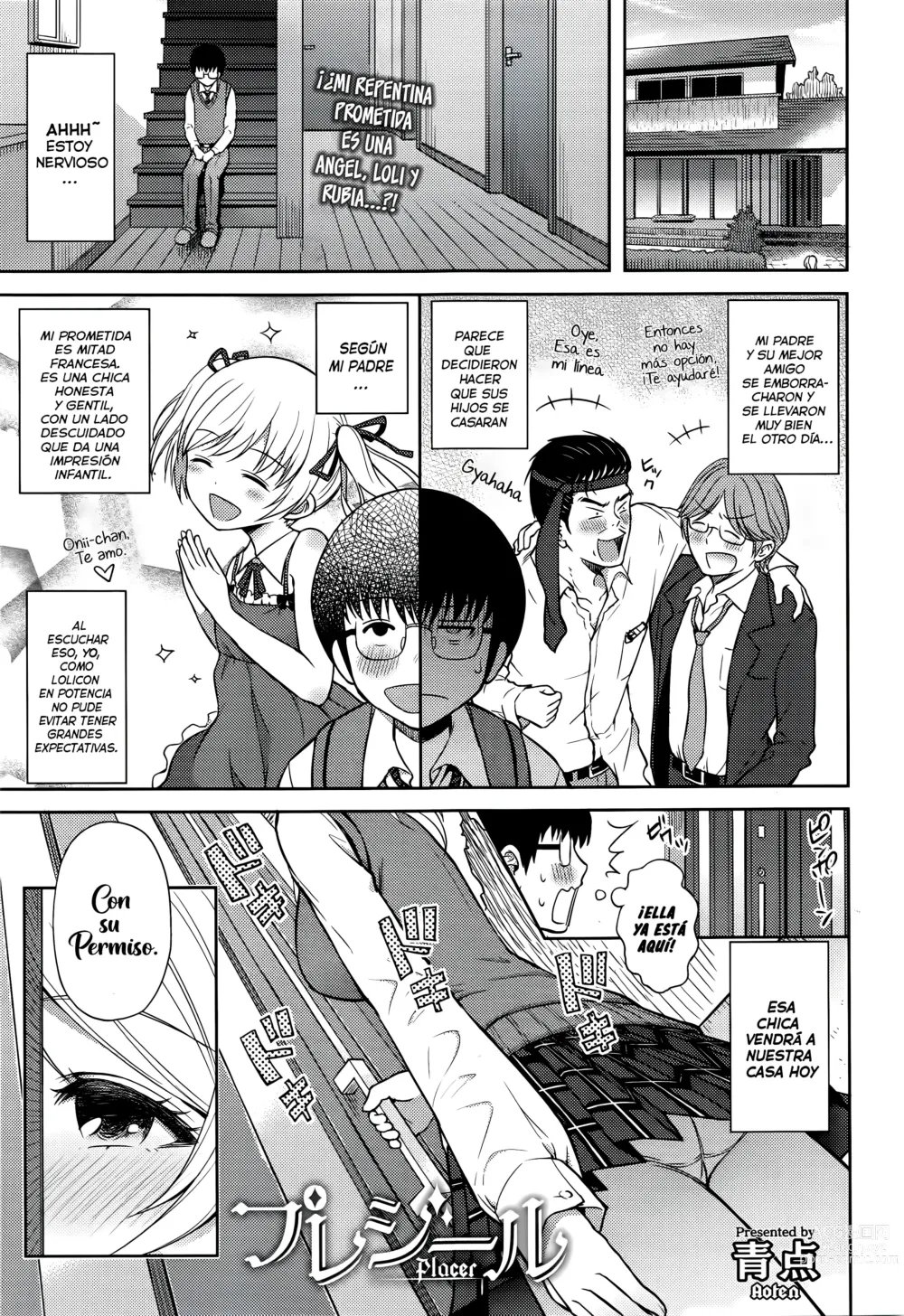 Page 1 of manga Plaisir - Placer