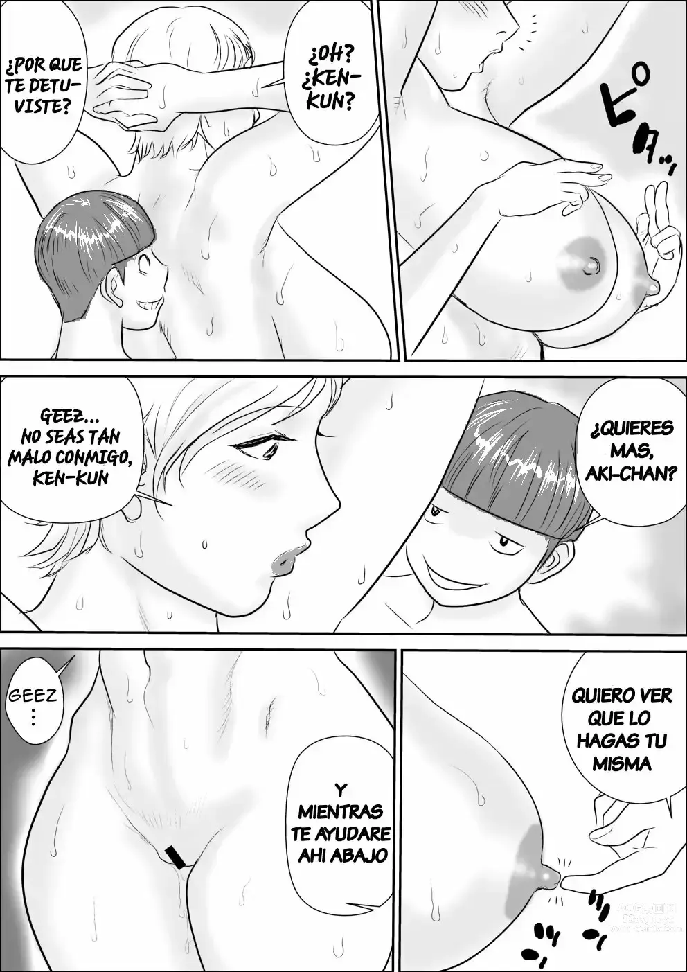 Page 58 of doujinshi A Sweet Summer Vacation With My Aunt 1-5