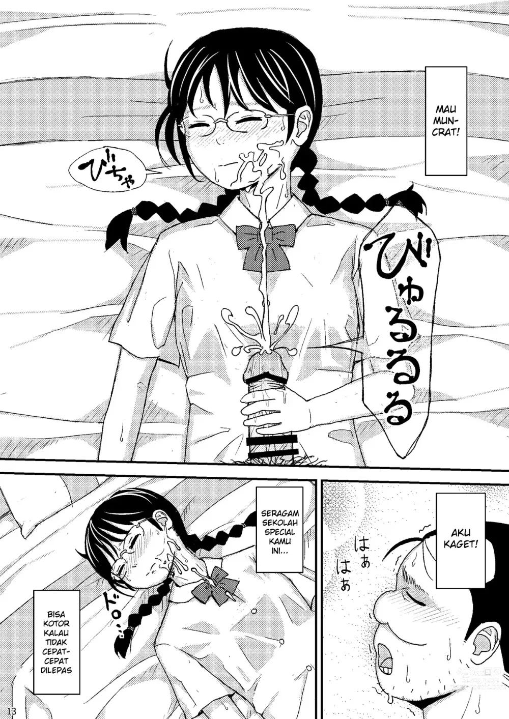 Page 13 of doujinshi Moshi Kono Mama Koko ni Ite mo Boku wa Yasashii Oji-san de Irarerudarou ka