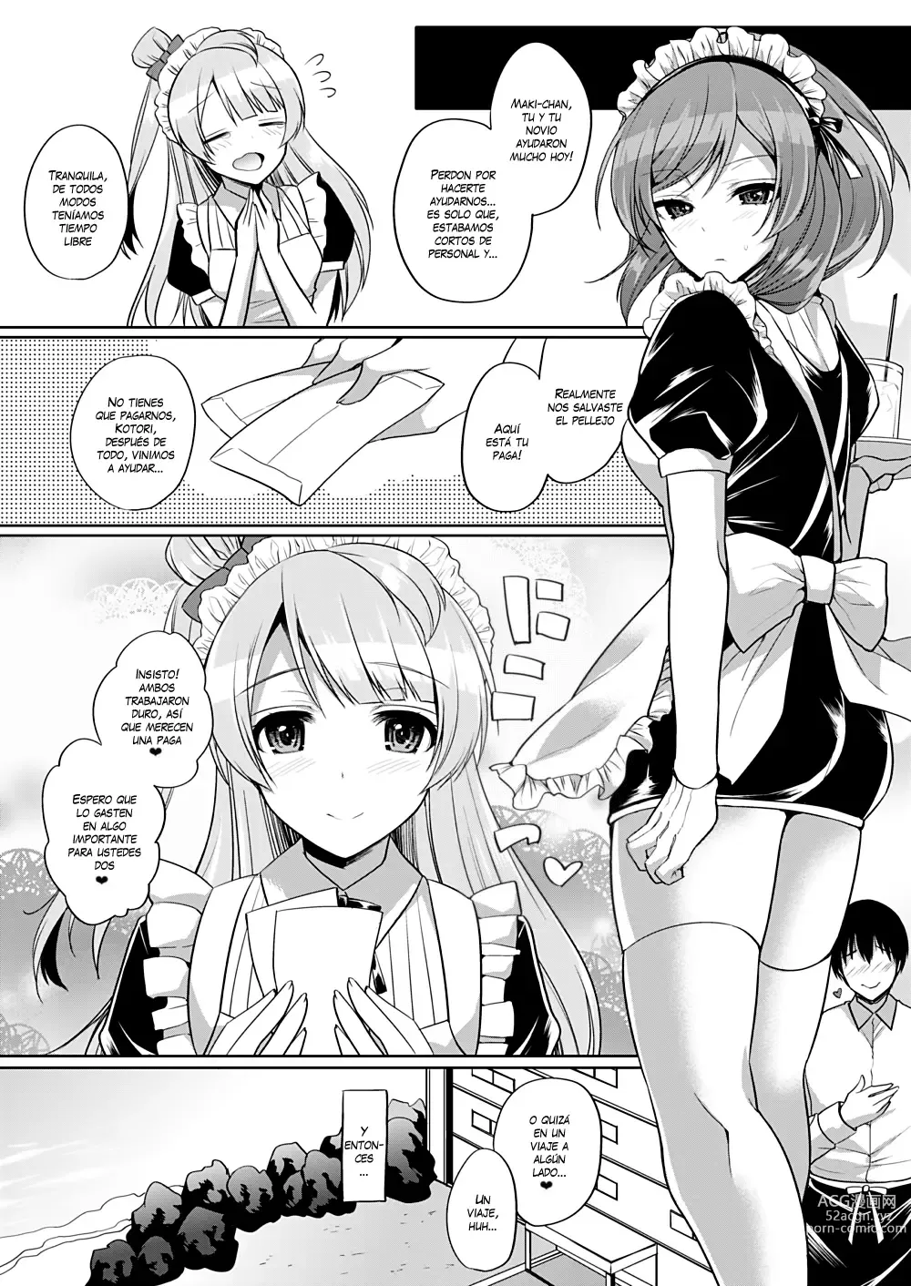 Page 8 of doujinshi Maki to Icha Love Ecchi