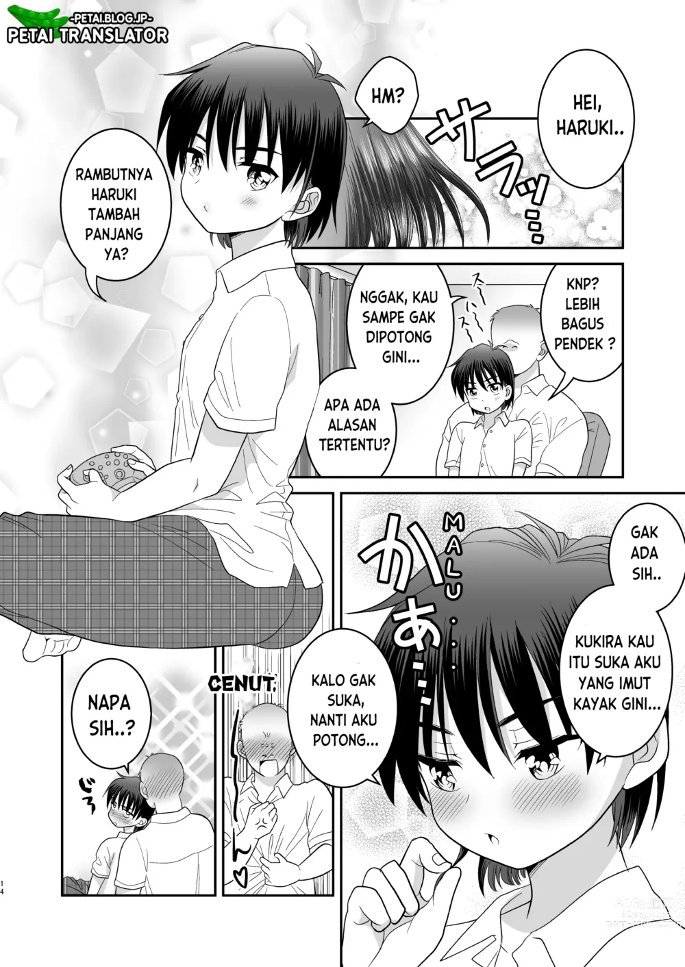 Page 16 of doujinshi Sampai Aku Menjadi Pacar Cewekmu