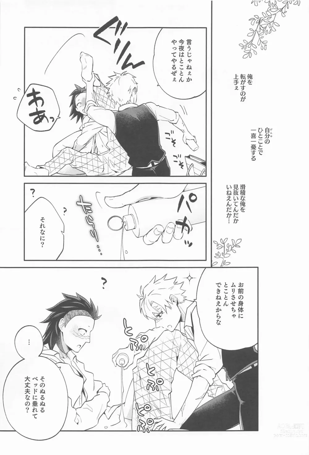 Page 8 of doujinshi Genya wa Ore kara Hanarenai