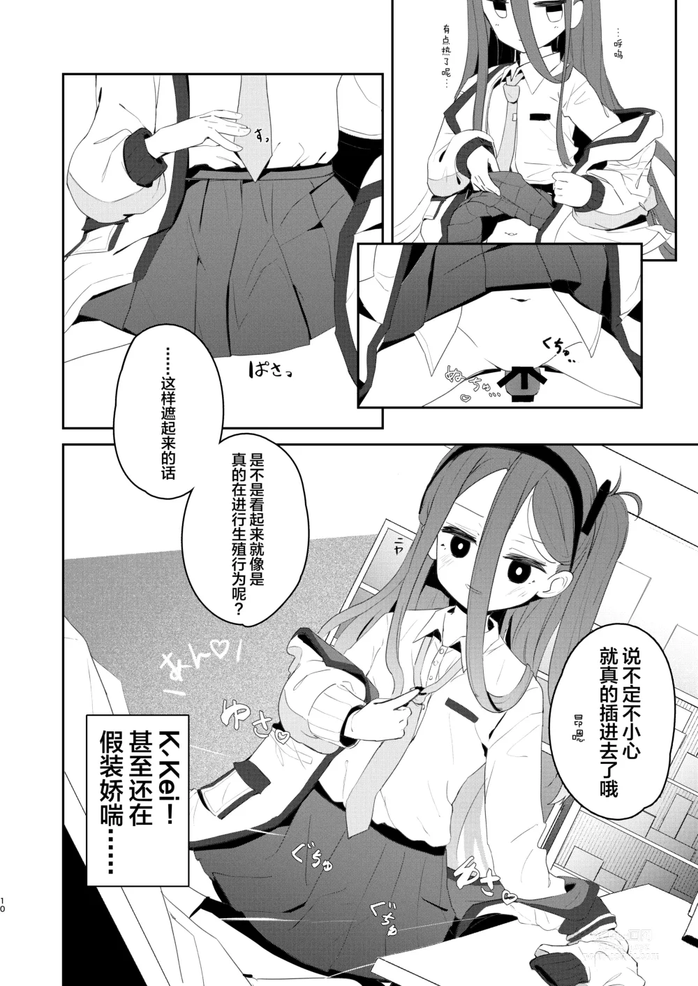 Page 9 of doujinshi 今天的值日生→Kei