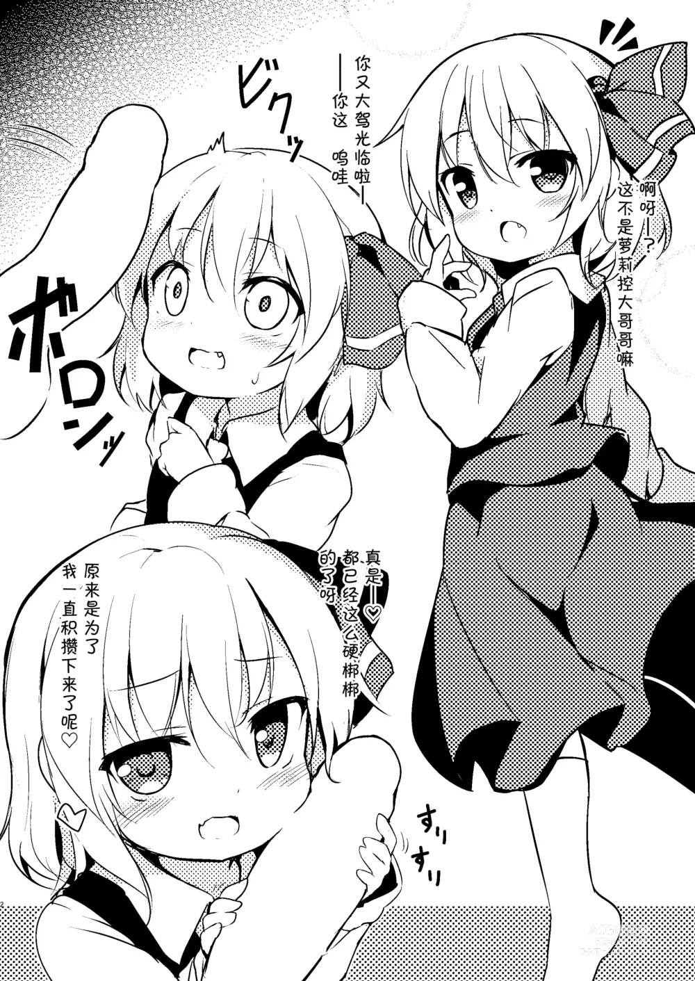 Page 3 of doujinshi 对着露米娅酱多多冲出来吧